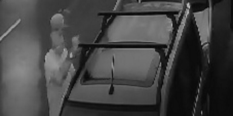 Police CCTV appeal after man spotted attempting to break into cars