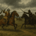 Civil War Cavalry in Oil