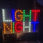 Spilsby Light Night Spilsby Light Night Sign 2025